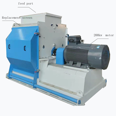 High Productivity Thickening Hammer Crusher for Food Waste and Bone Disintegrating