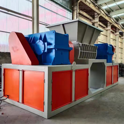 Shredder for Multifunctional Recycling of Rubber Film Woven Bag Wood Scrap and Metal