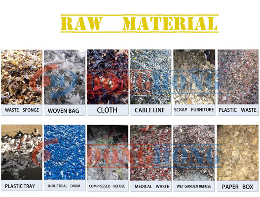 Advanced Garbage Sorting Equipment for Industry Recycling Plants Separating to RDF SR