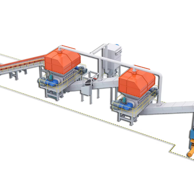 Waste Sorting Installation for Construction Waste Management Capacity 10 Ton-500 Tons