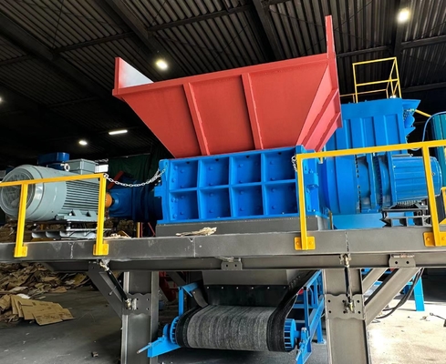 8000 Multifunctional Shredder Plastic Wood Bone Domestic Waste and Scrap Iron Crusher