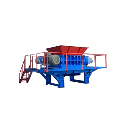 Multi-functional Double-shaft Shredder for Plastic Head Crusher and Kitchen Waste