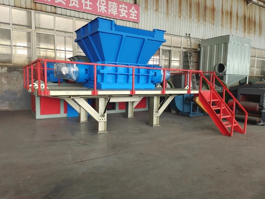 Aluminum Material Processed Shredder for Domestic Waste Coconut Shells and Straw
