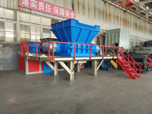 Aluminum Material Processed Shredder for Domestic Waste Coconut Shells and Straw