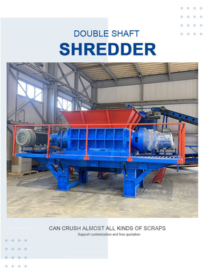 Versatile Industrial Metal Shredder for Brass/Copper Processing and Waste Recycling