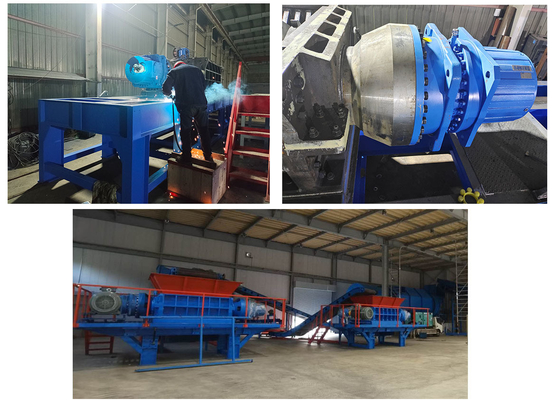 Versatile Industrial Metal Shredder for Brass/Copper Processing and Waste Recycling