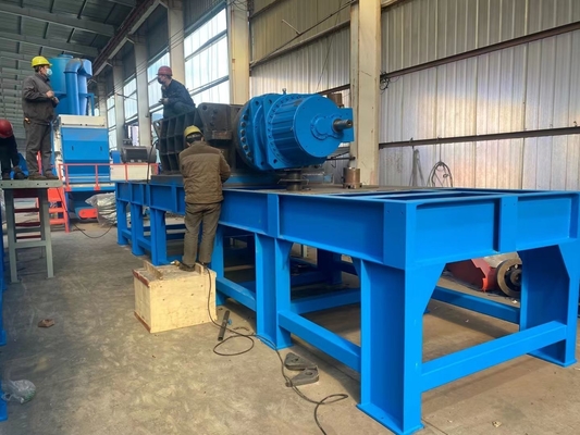 Multifunctional 110kW Power Plastic Crusher Machine for Recycling ALLOY Materials