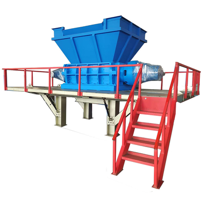 3000kg/h Waste Wood Pallet Mattress Shredder Recycling Plastic Furniture Efficiently