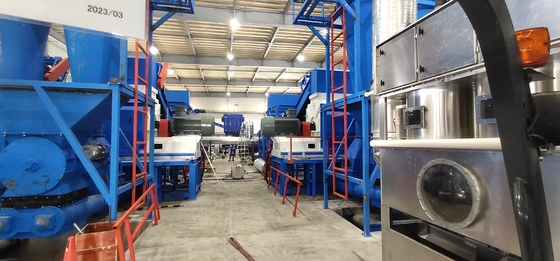 Industrial Scrap Metal Double Shaft Shredder for High Safety Level Aluminum Recycling