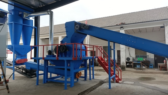 Large Capacity 135kw Wood Chipper Crusher Professional for Recycle Waste Plastic