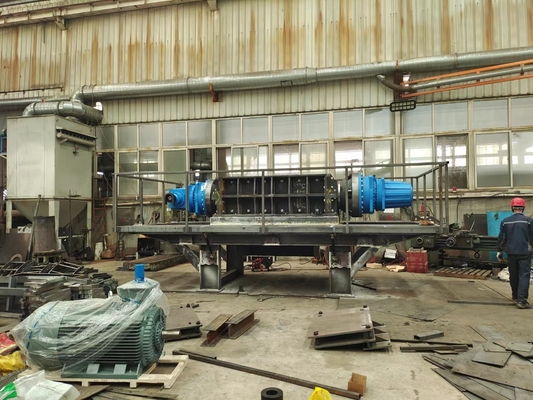 Carbon Steel Dual-Axis Plastic Woven Bag Shredder for Waste Fishing Net and Film Tubes