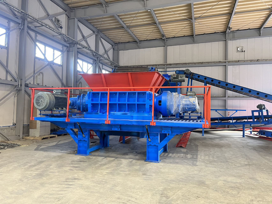 Multifunctional Farms Shredder for Large Decoration Garbage Treatment of Scrap Tires