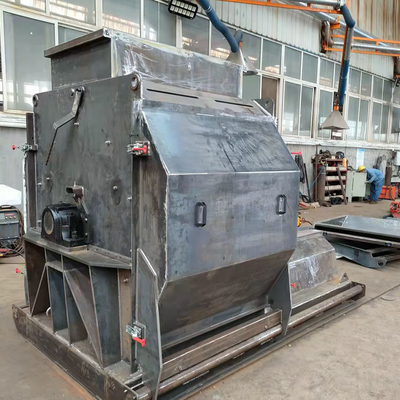 6000 kg Drop Hammer Chip Feed Crusher with Customized Motor and Shakron Dust Collector