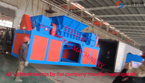 Direct Supply from Manufacturers Large Straw Domestic Waste Shredder with 110kW Power