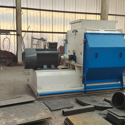 High Productivity 6000 kg Wood Powder Making Feed Metal Shredder Construction Waste Crusher Car Tire Dual-shaft Shredder