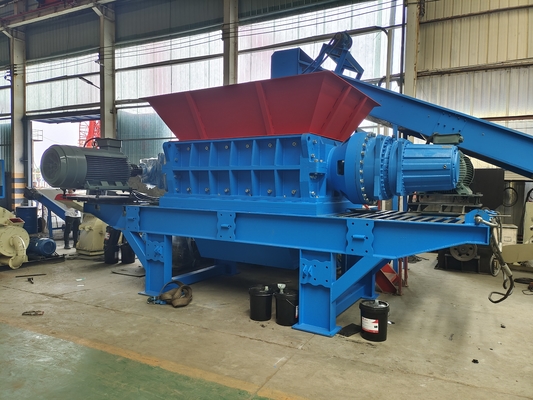 High Capacity Custom Double Axis Straw Shredder for Agricultural Breeding Equipment
