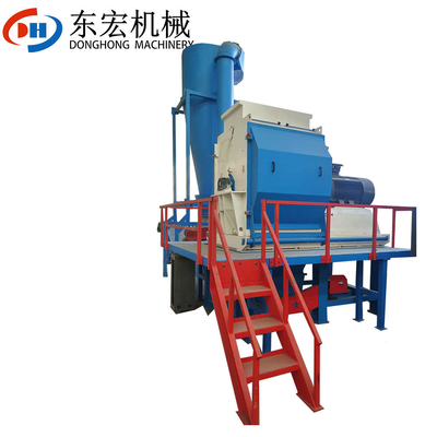 6000 kg Farm-Oriented Big Capacity Hammer Mill Wood Crusher Bamboo Coconut Shell Husk Chipper shredderring
