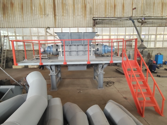 High Capacity Custom Double Axis Straw Shredder for Agricultural Breeding Equipment