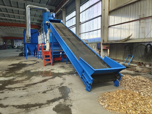 6 Tons of Sawdust Produced by Hammer Straw Wood Crusher Advanced Mill Machine for Wood