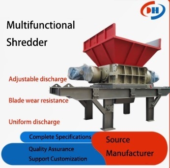 Scrap Car Crushing Production Line for Brass/Copper Scrap Aluminum Iron Block Crusher