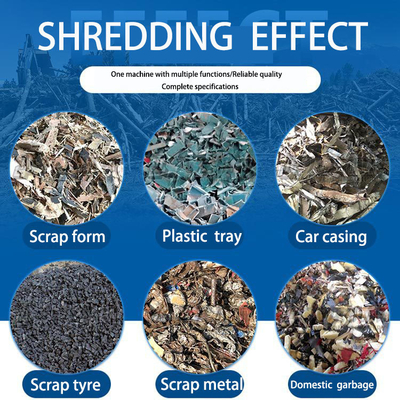 Versatile Multifunctional Shredder for Wood Pallet and Waste Clothes Processing