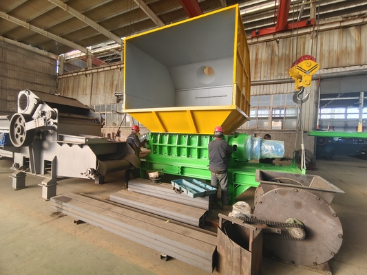 Multifunctional Large Shredder Production Line for Scrap Steel Shredding and Recycling
