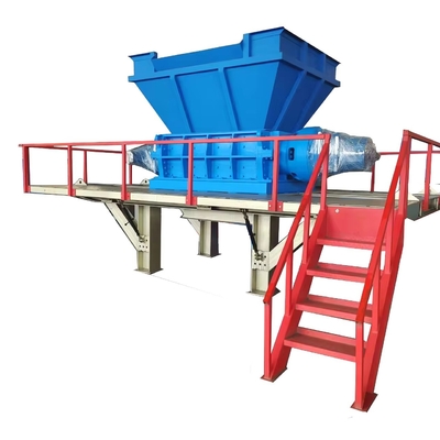 Building Material Shops Double-Shaft Shredder Shear Quilt Crusher for Multifunctional
