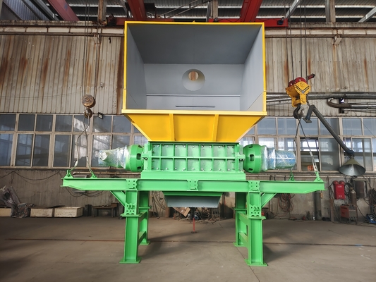 110kW power Dual-axis Aluminum Scrap Crusher Versatile and Long-lasting for Shredding