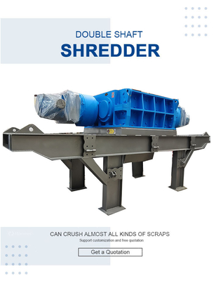 2-3 TPH Recycled Cardboard Box Carton Tube Paper Shredder Machine for in Garment